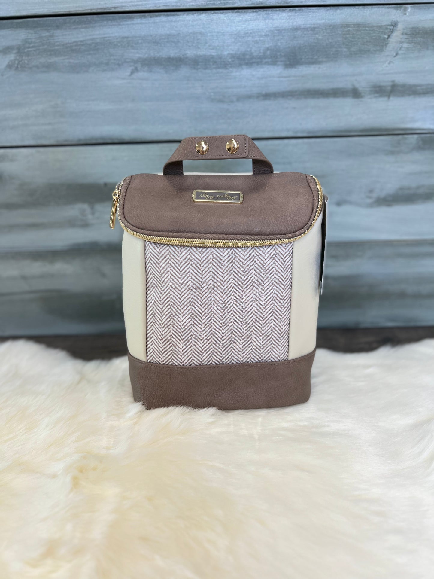 Itzy Ritzy Bottle Bag | Vanilla Latte