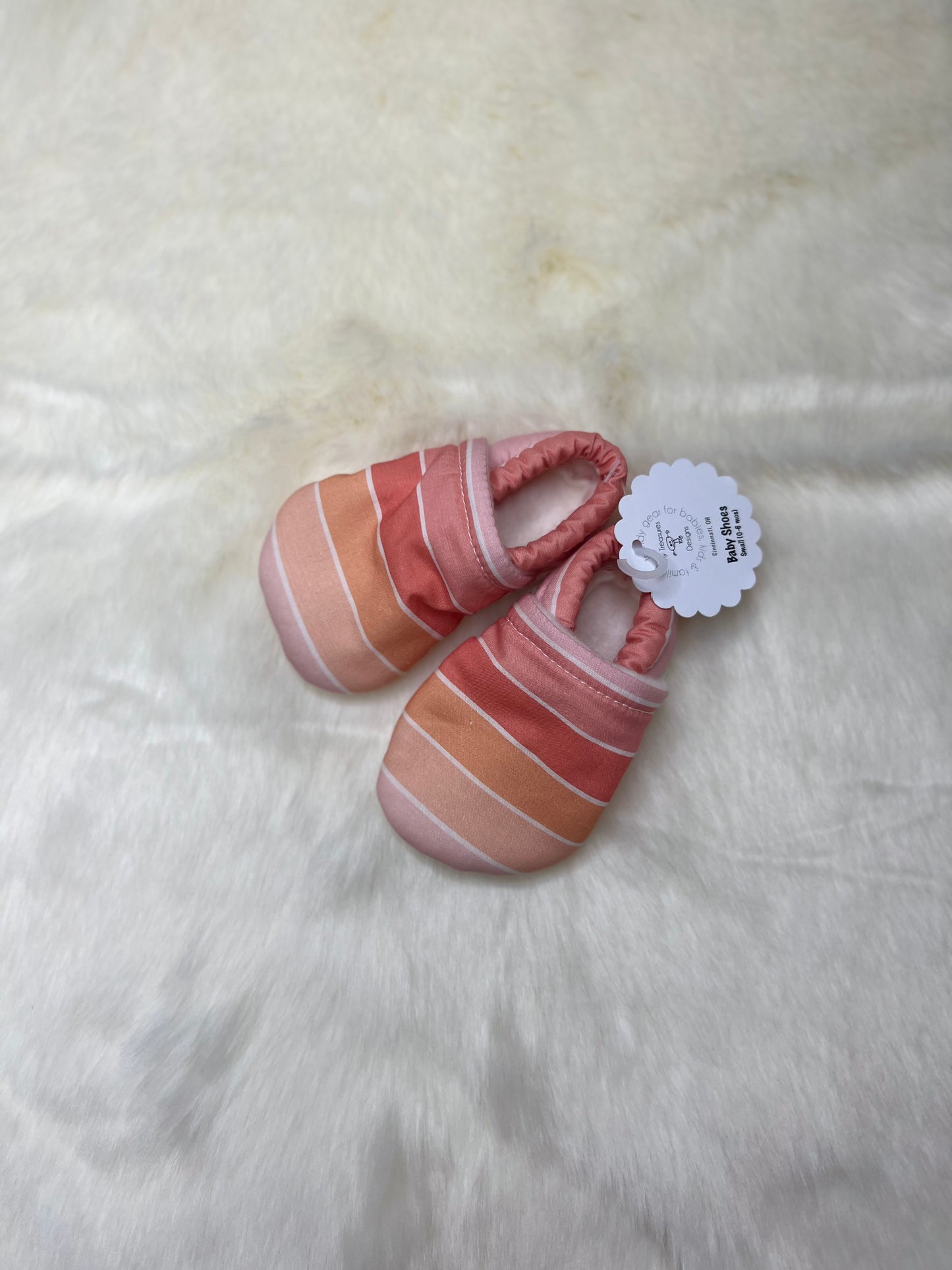 Stripe Padded Baby Shoes