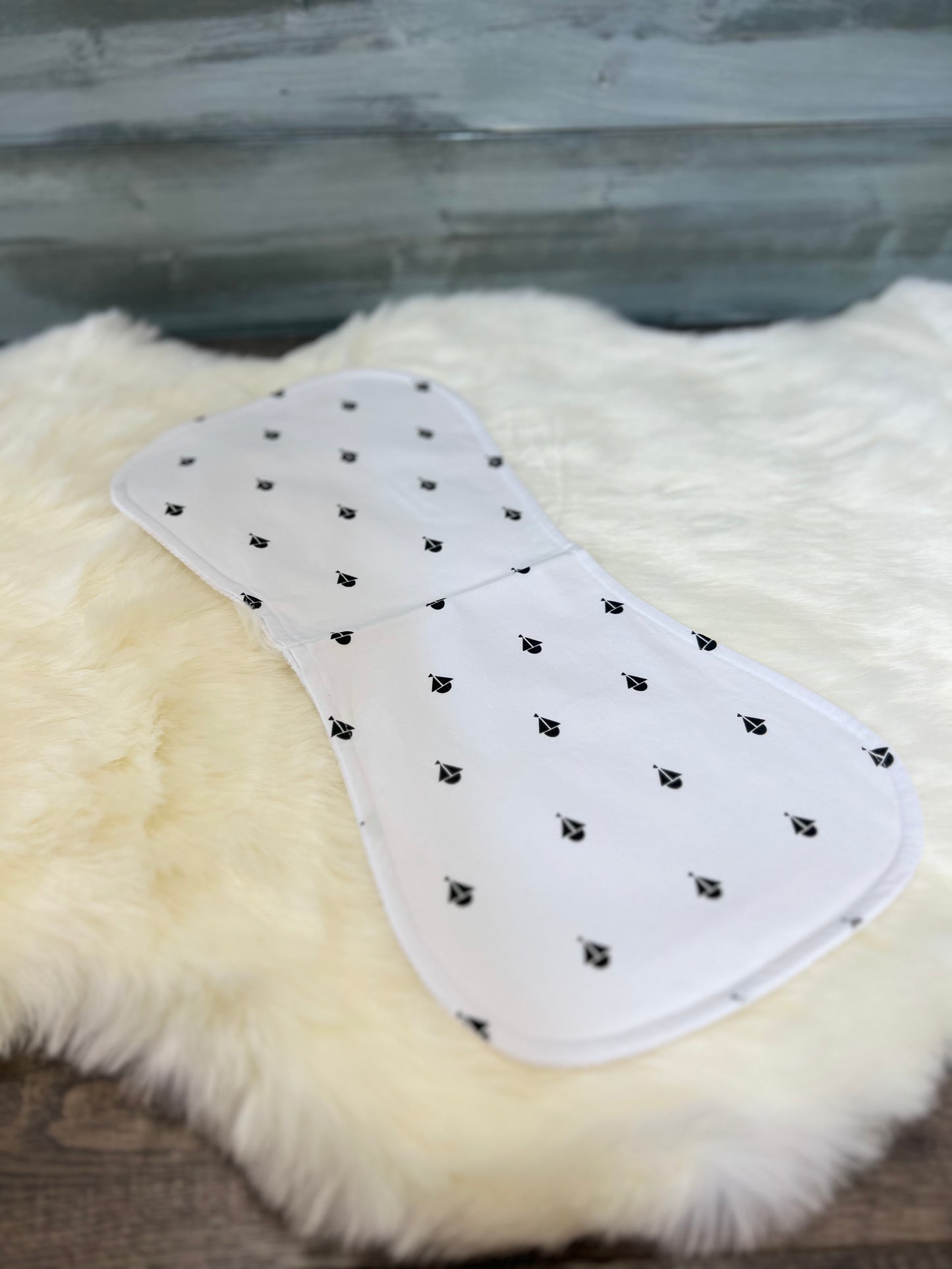 Sailboat Burp Cloth
