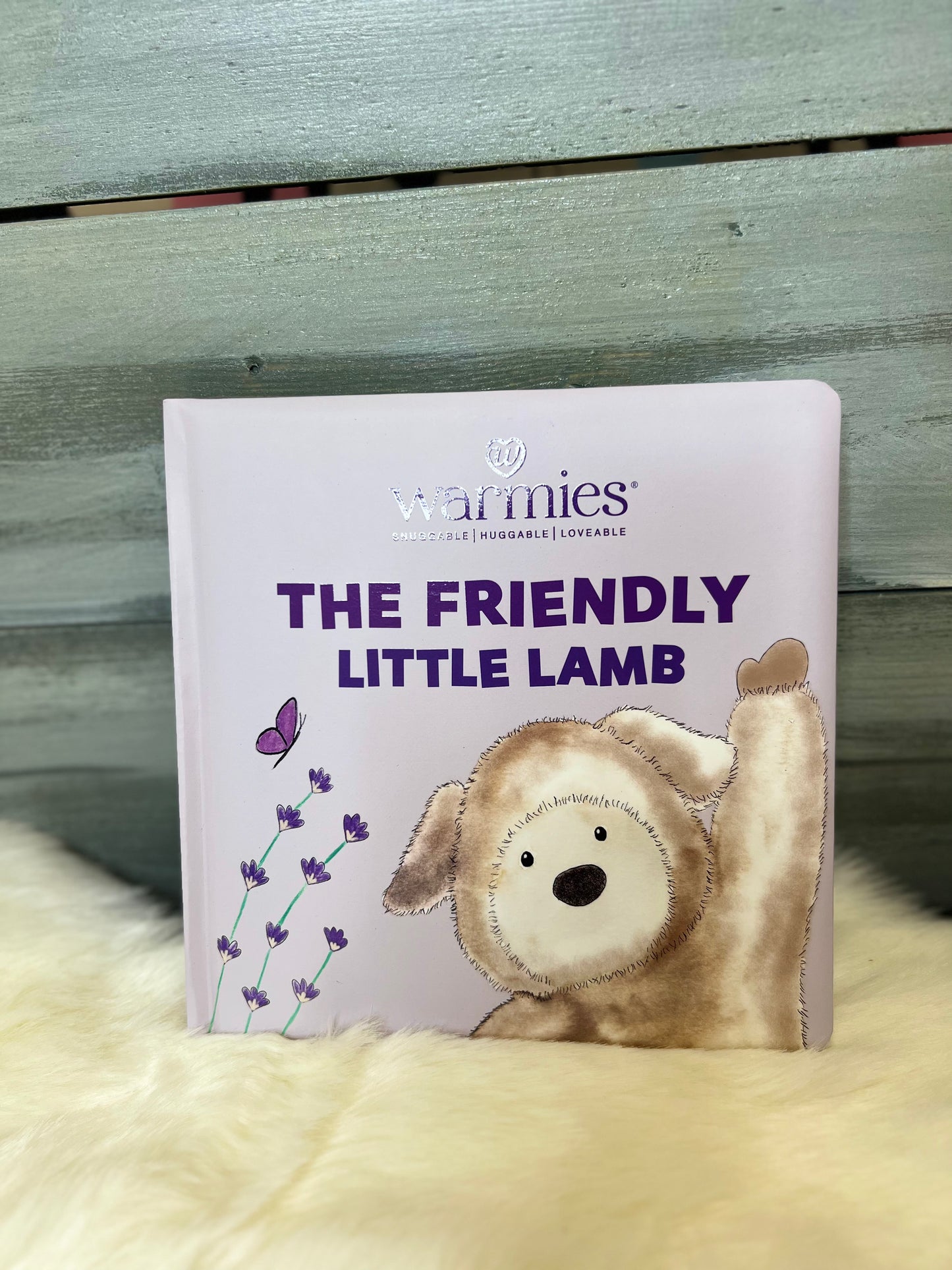 “The Friendly Little Lamb” Warmies Book