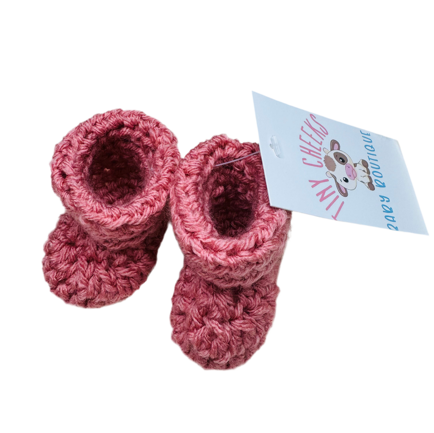 Hand Crocheted Baby Booties