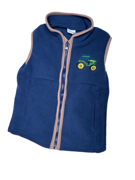 Tractor Navy Vest