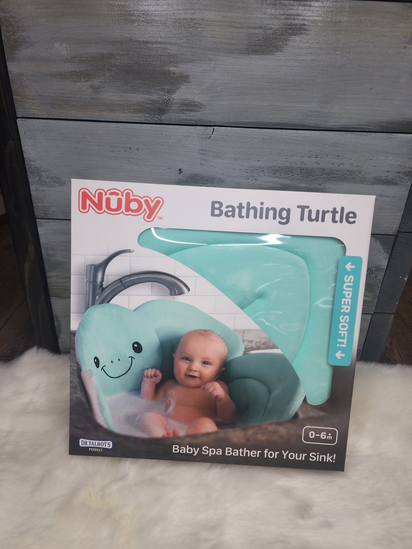Nuby Bathing Turtle - Baby Bath Sink Insert