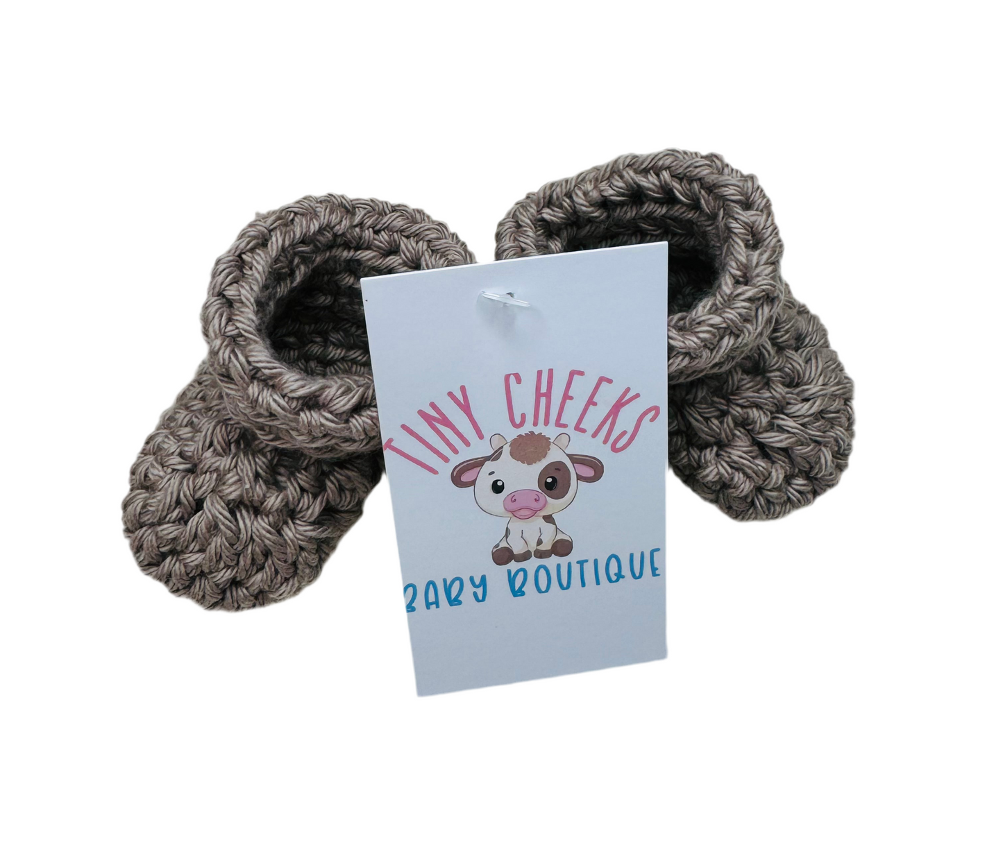 Hand Crocheted Baby Booties