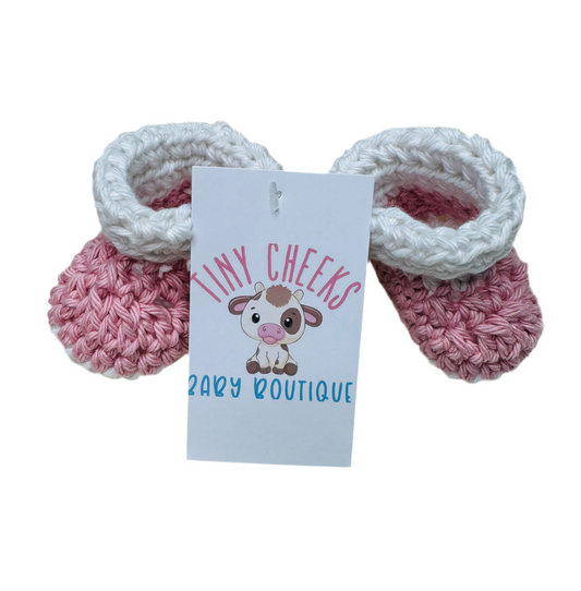 Hand Crocheted Baby Booties