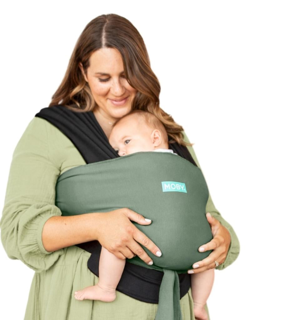 Moby Easy Wrap | Olive / Onyx