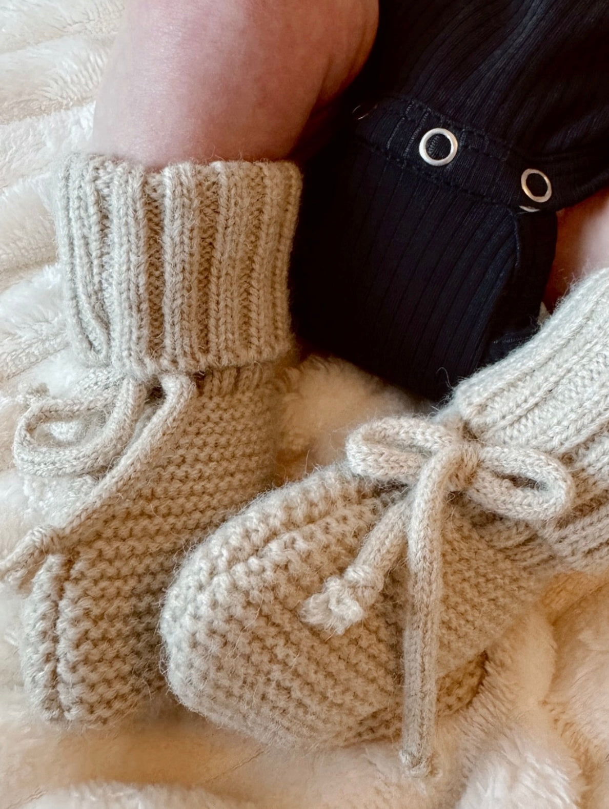 Cocoa Knit Booties