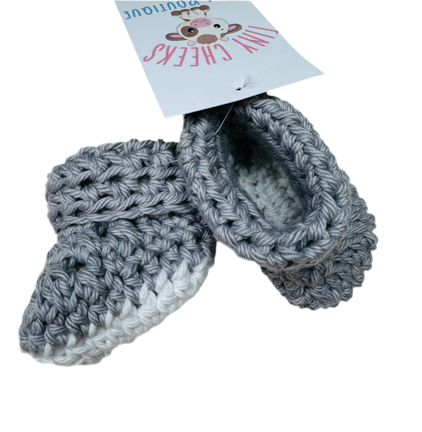 Hand Crocheted Baby Booties