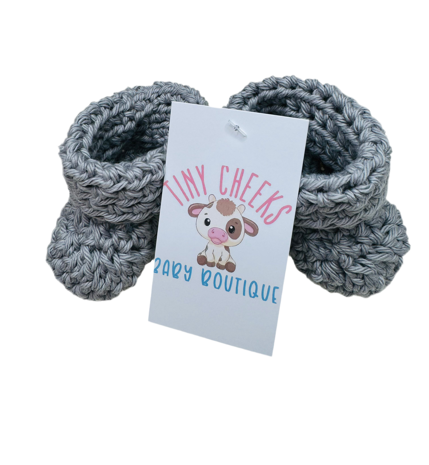 Hand Crocheted Baby Booties