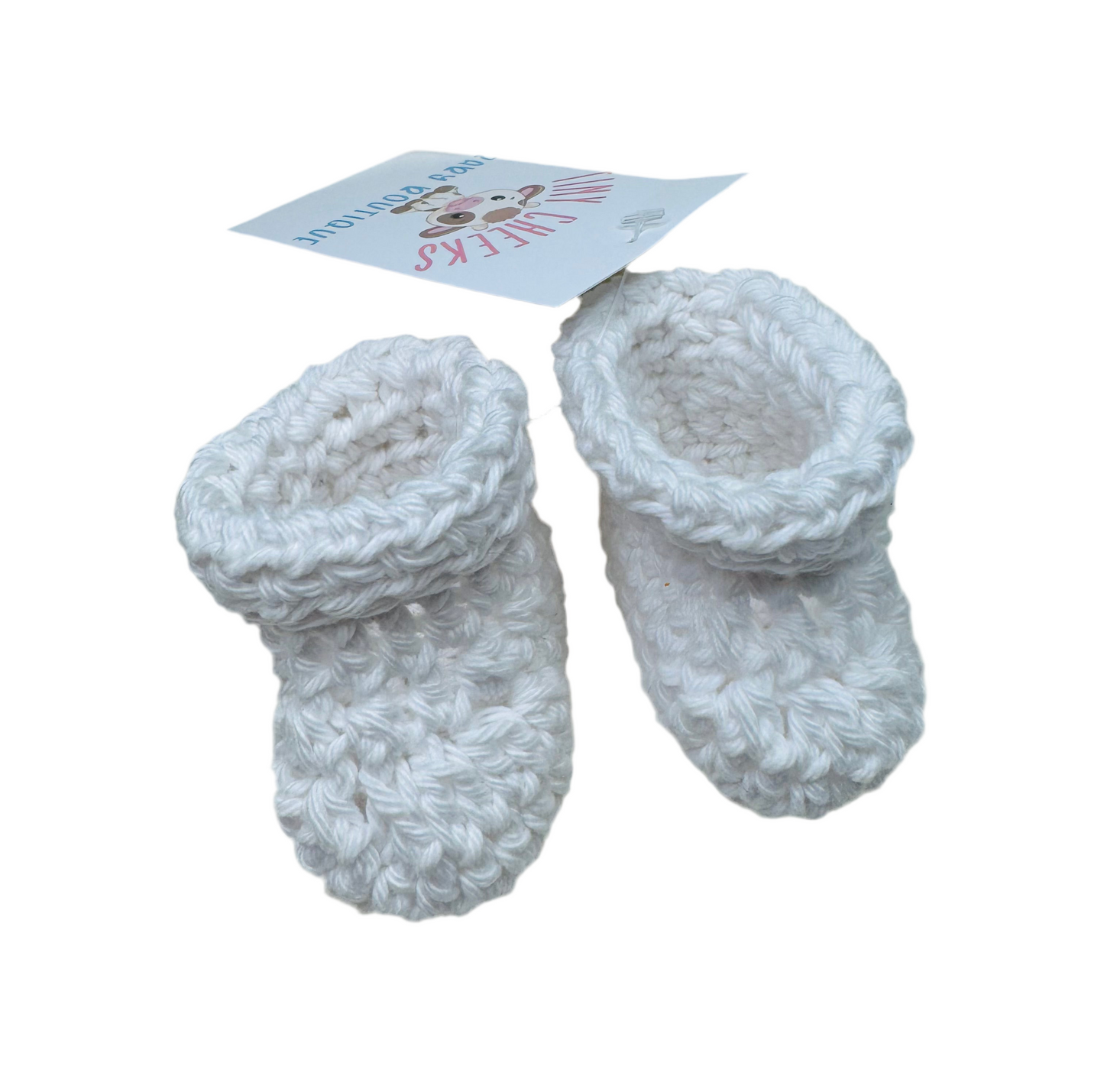Hand Crocheted Baby Booties