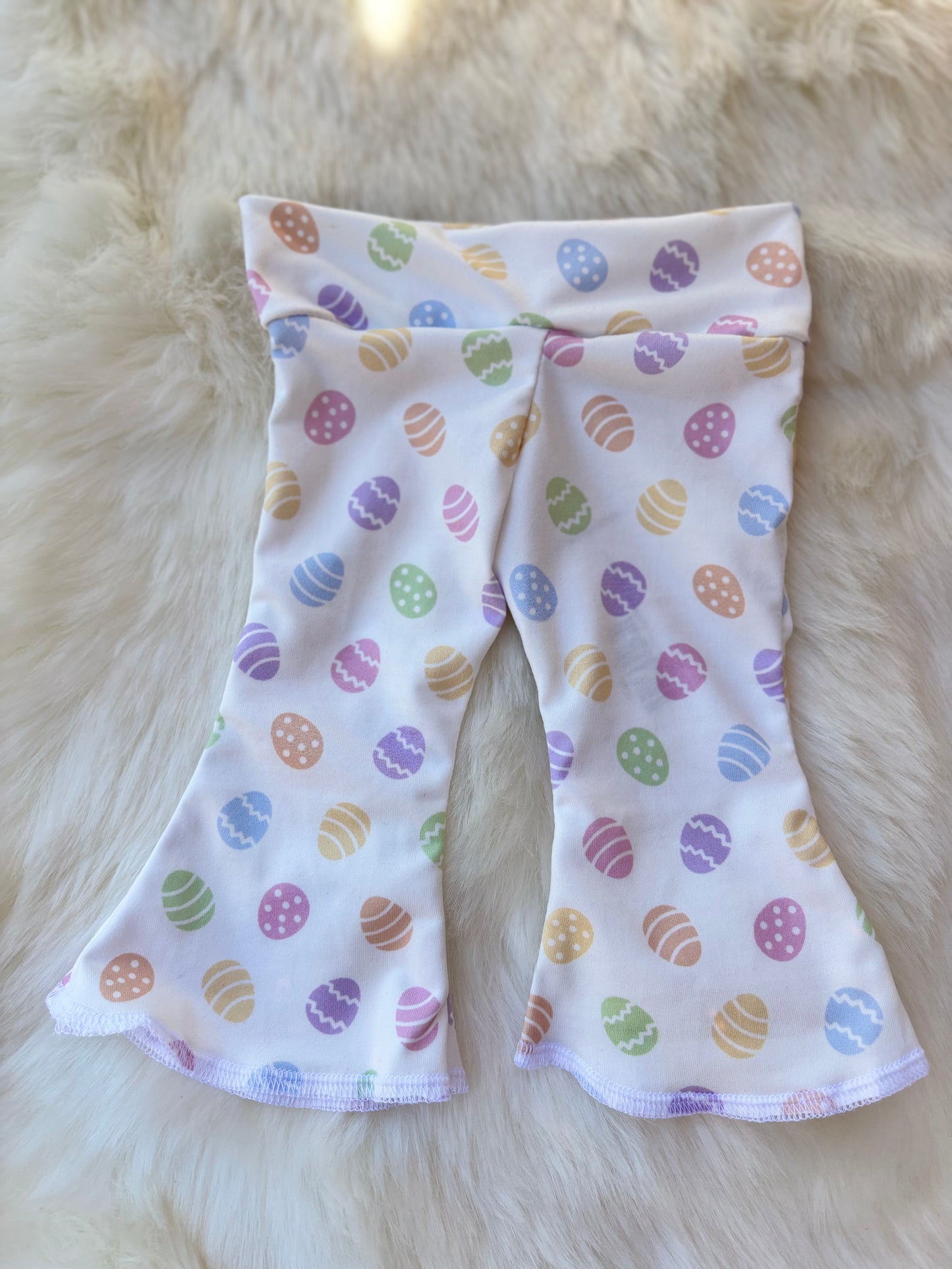 Snuggle Bunny Easter Egg Bell Bottoms