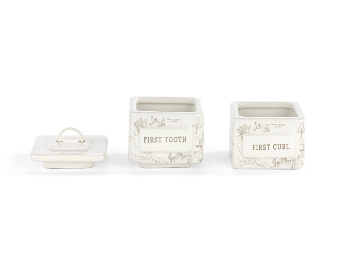 First Tooth and Curl Keepsake Box