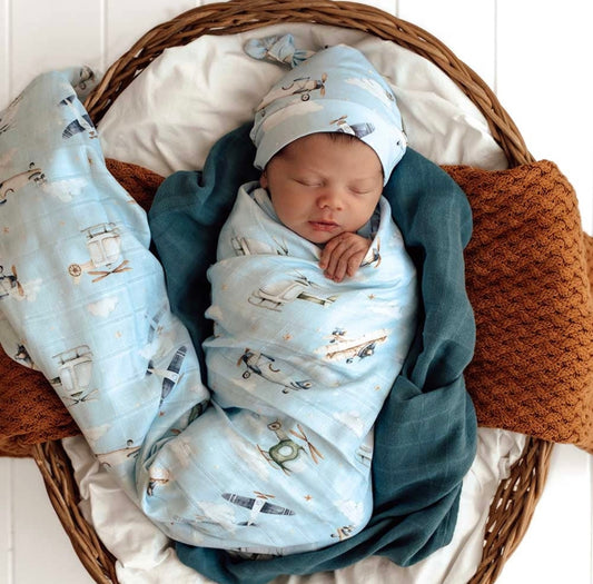 Taking Flight Organic Muslin Wrap