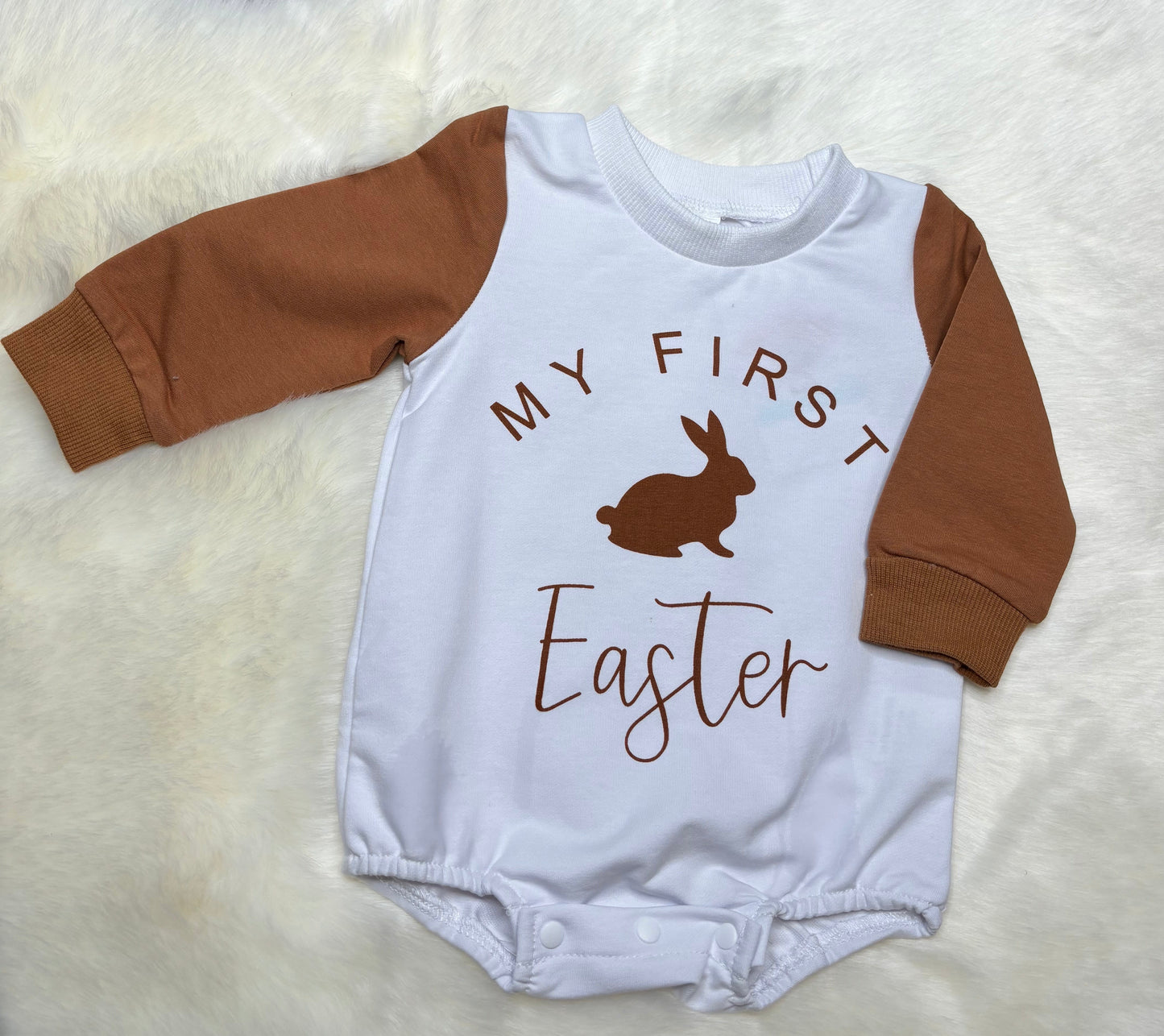 “My First Easter” Bubble Romper