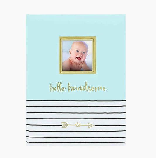 Hello Handsome Baby Book