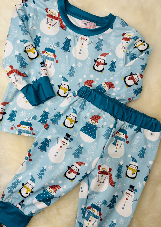 Frosty Family Kid’s Loungewear Set