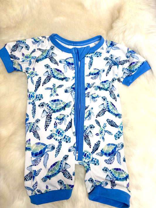 Sea Turtle Bamboo Shorty