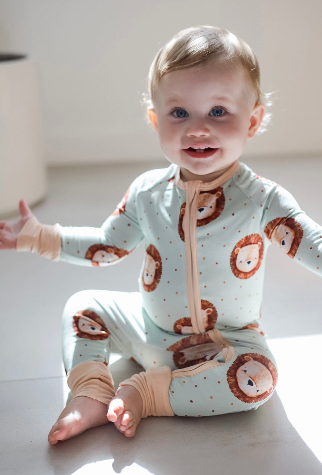 Little Lion Bamboo Zippy Romper
