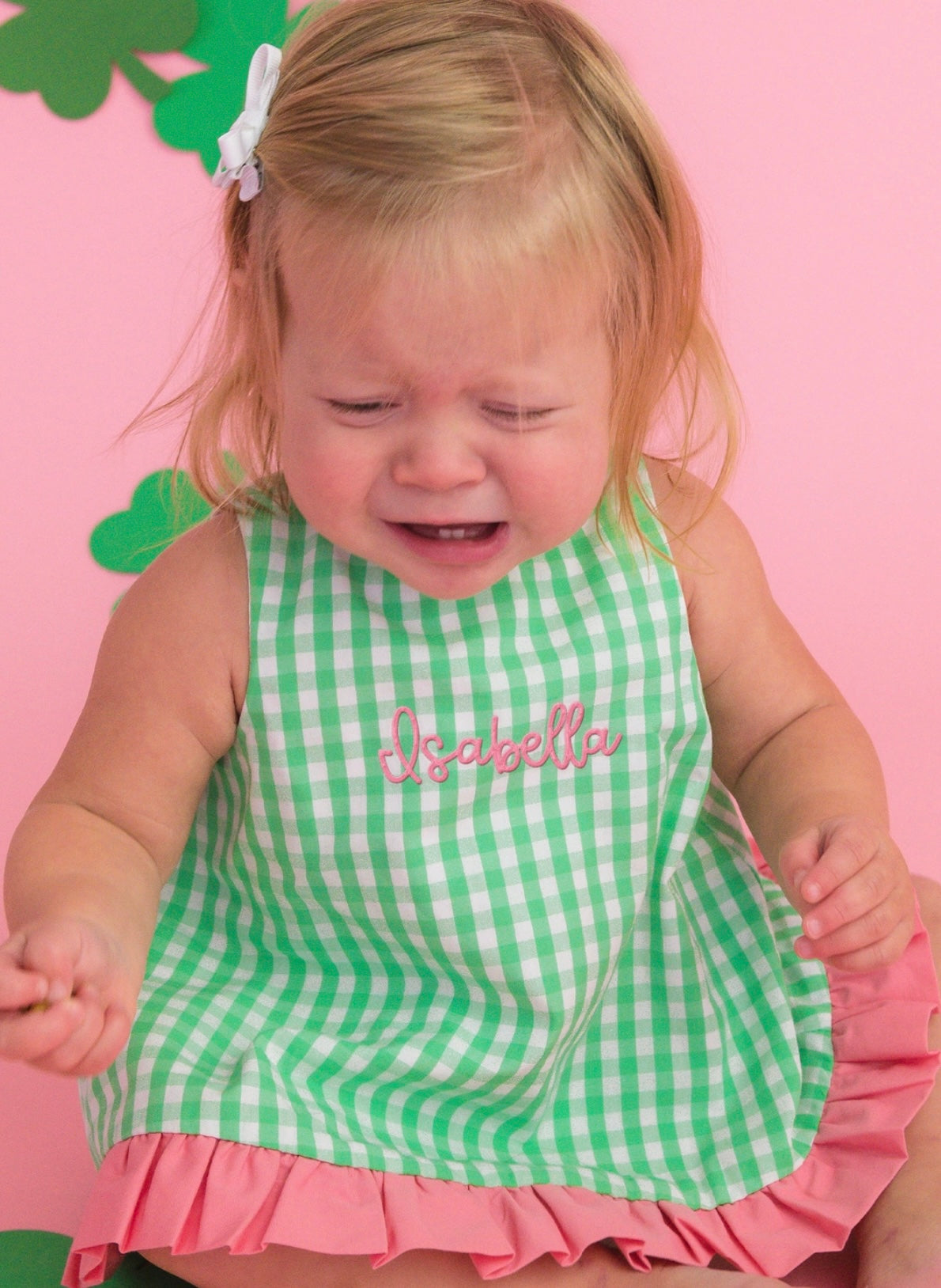 Spring Bud Ruffle Swing Top & Bloomer Set