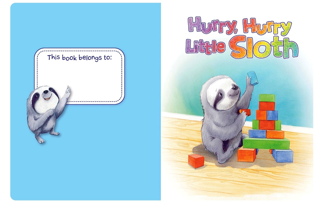 Hurry, Hurry Little Sloth Padded Book