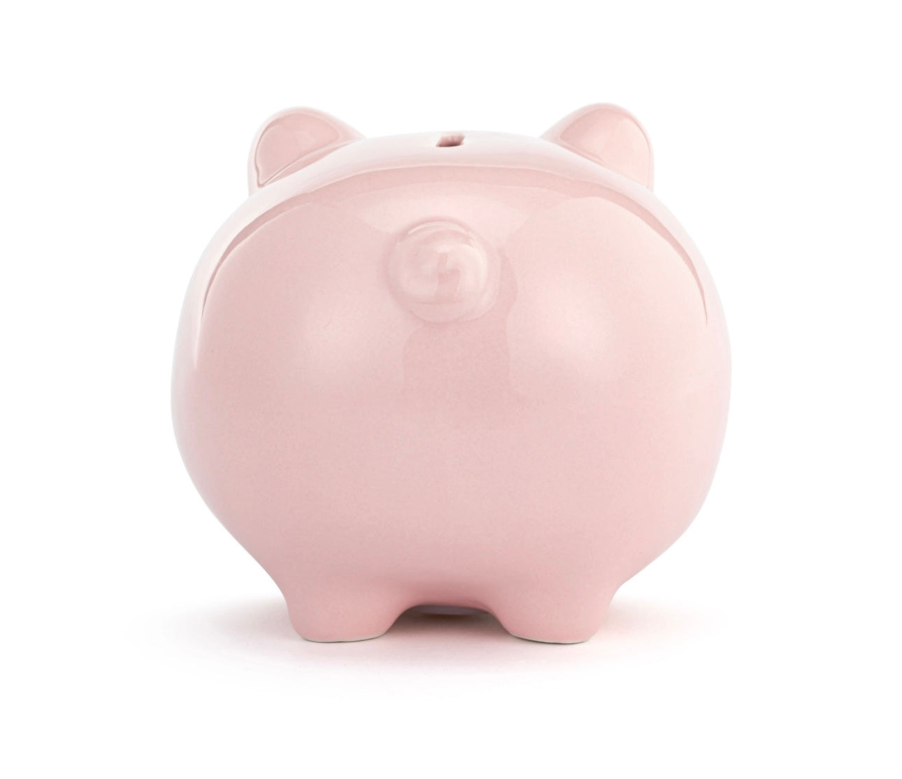 Pink Ceramic Classic Piggy Bank
