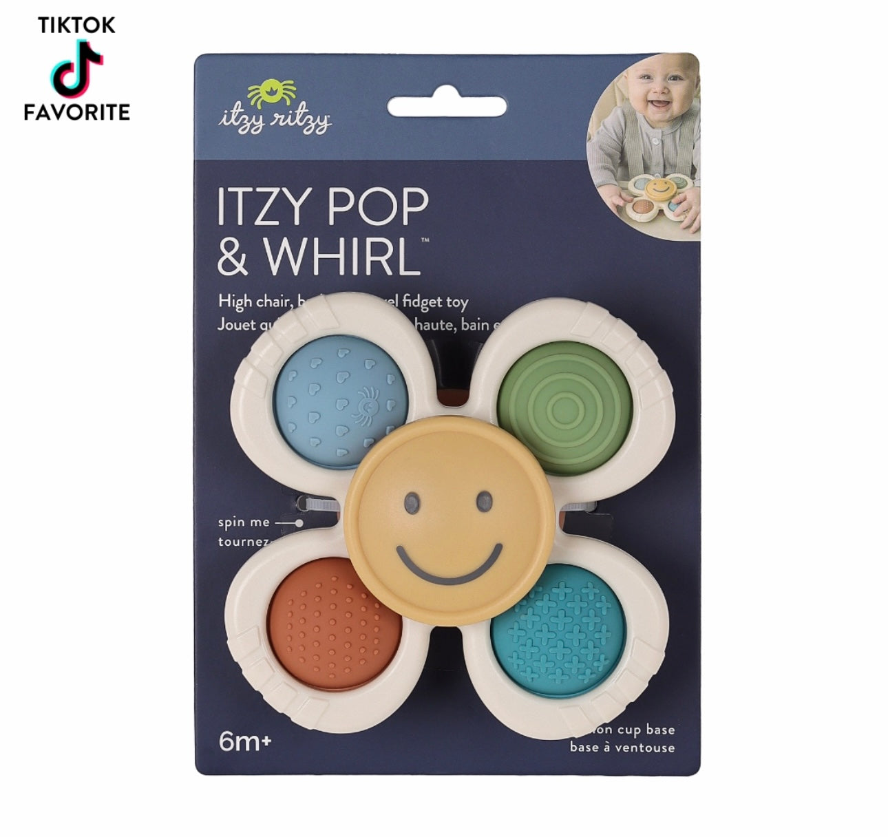 Itzy Pop & Whirl Bath & Travel Toy