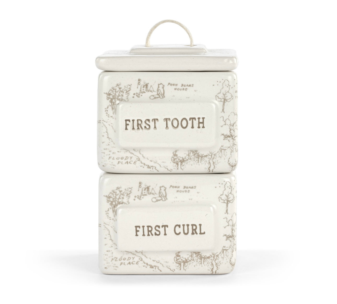 First Tooth and Curl Keepsake Box
