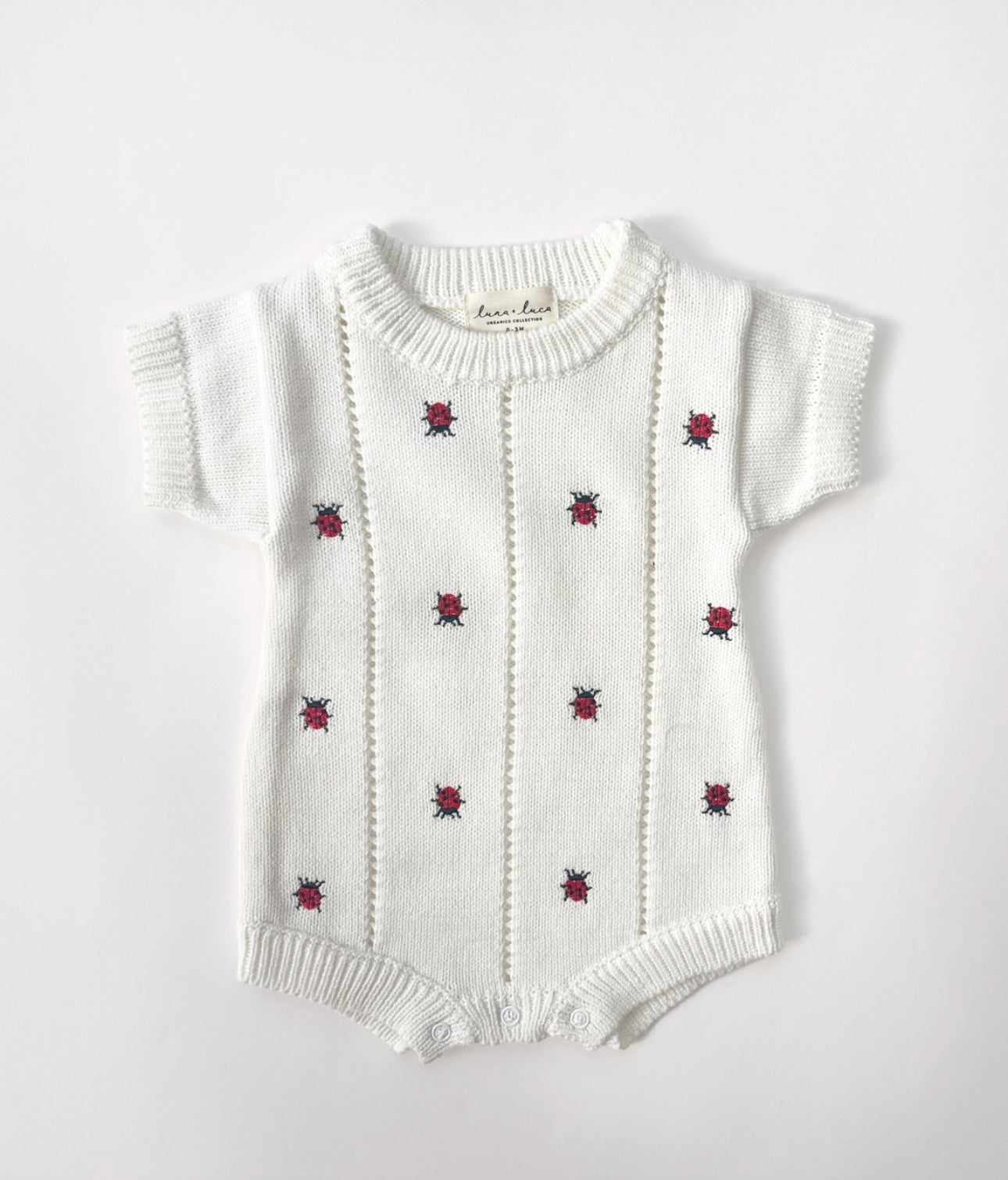 Ladybug Organic Romper