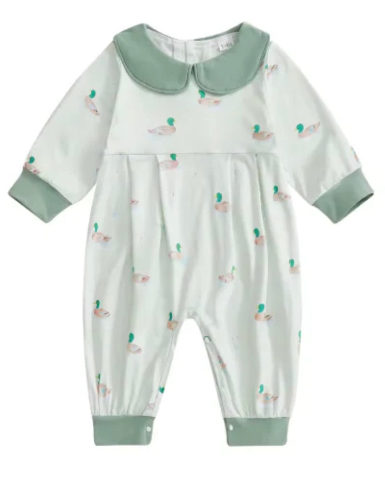 Mint Duck Jumpsuit