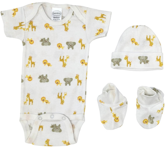 Bambini 3 Piece Gift Set - Safari