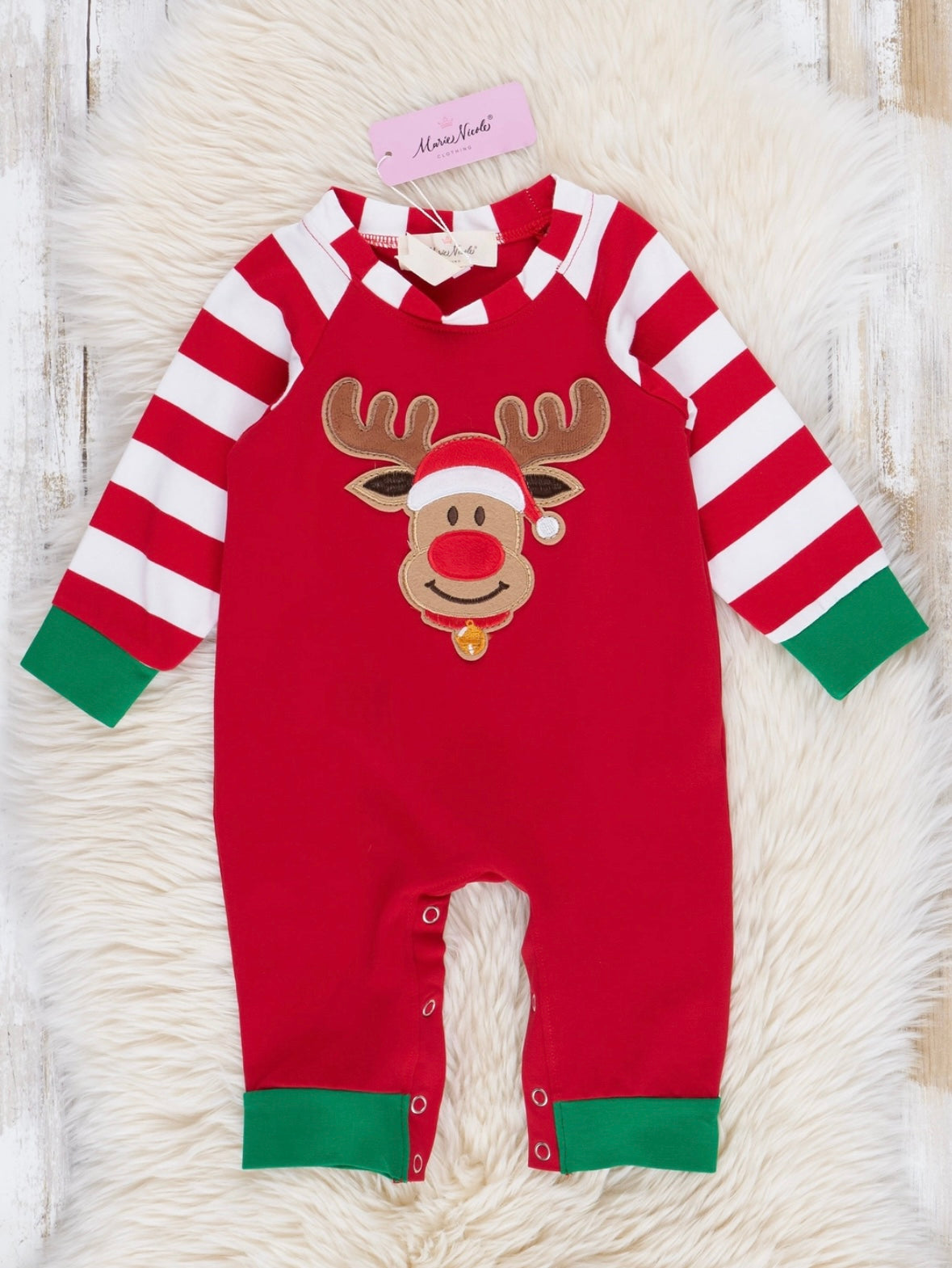 Christmas Reindeer Romper
