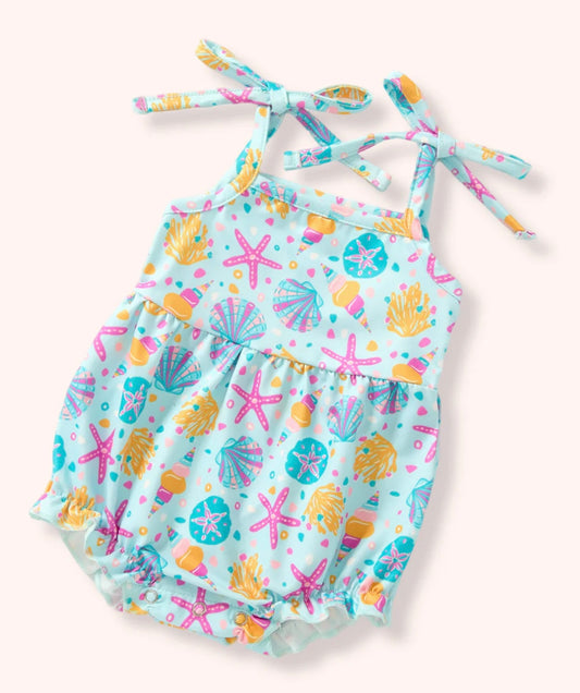 Neon Tide Romper