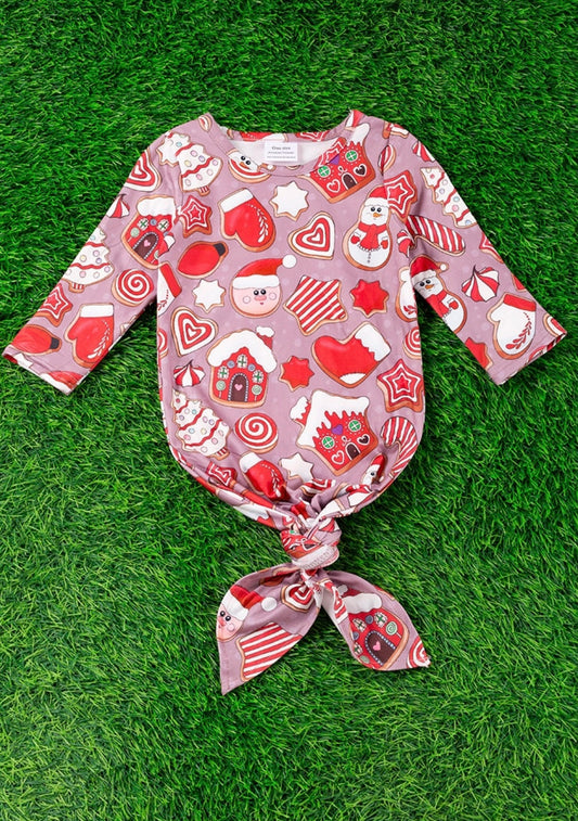 Sweet Christmas Baby Gown