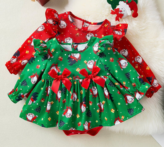 Green Santa Dress