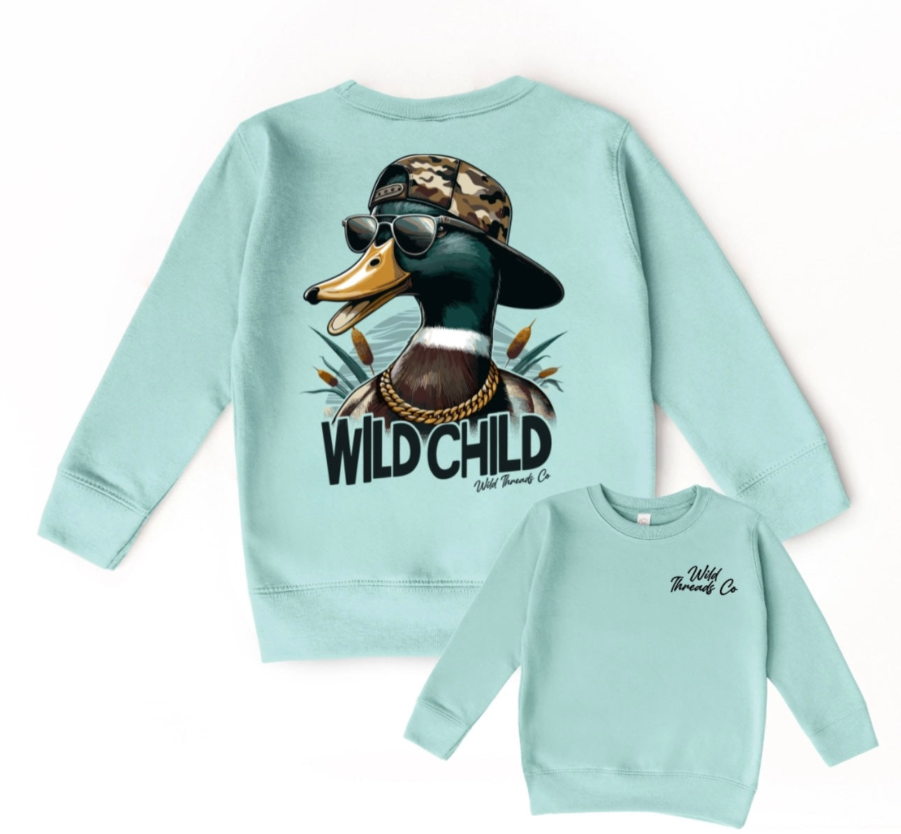 Wild Child Duck Sweatshirt