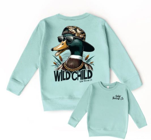 Wild Child Duck Sweatshirt