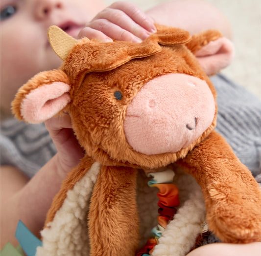 Highland Cow Itzy Friends Lovey