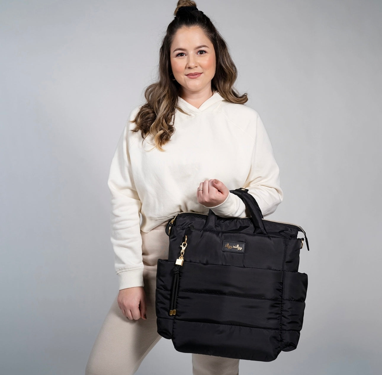 Dream Convertible Midnight Black Diaper Bag