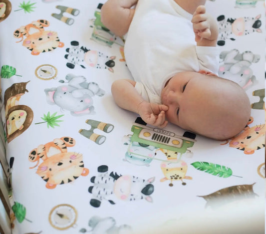 Safari Crib Sheet