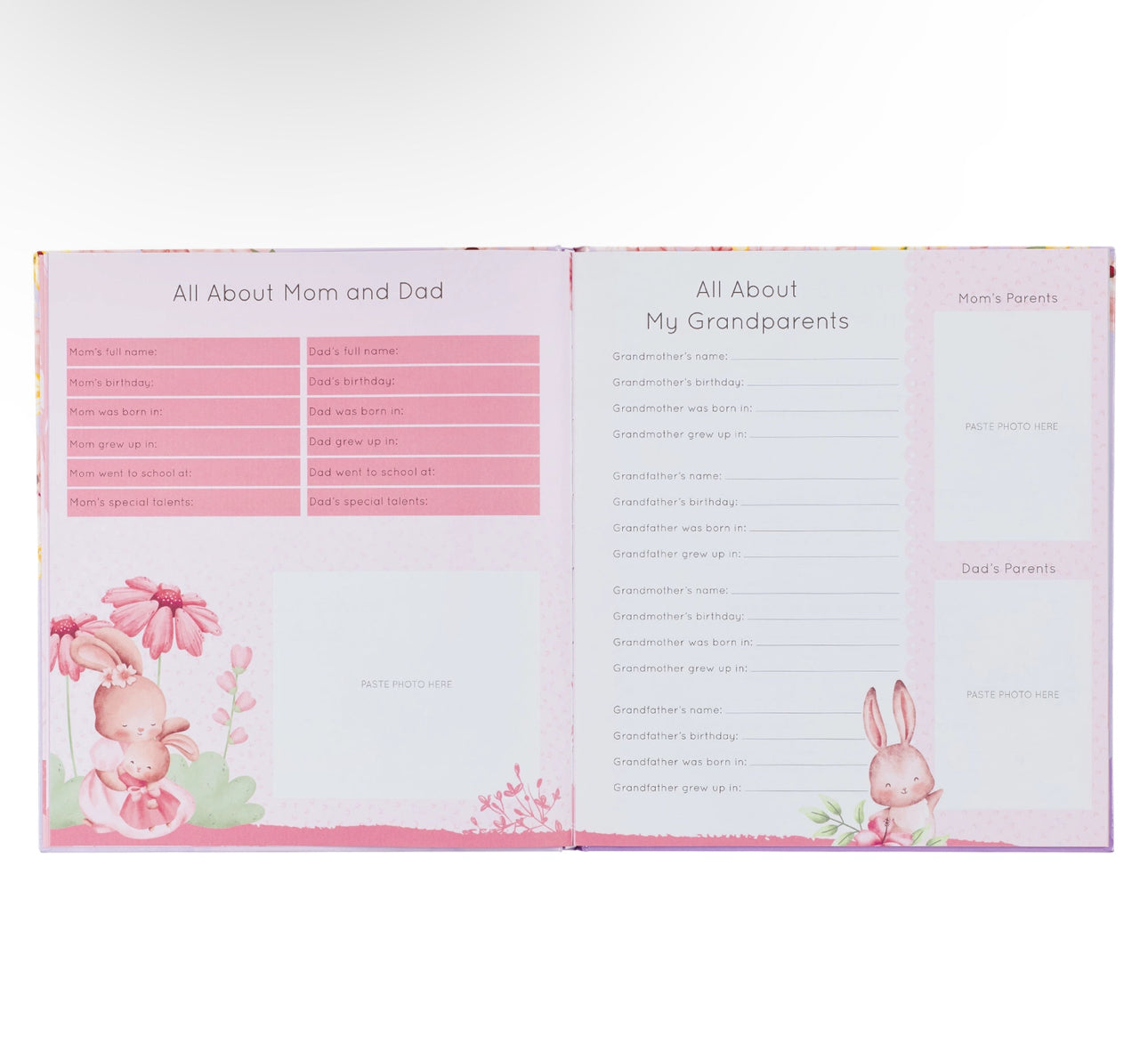 Baby Memory Book for Girls