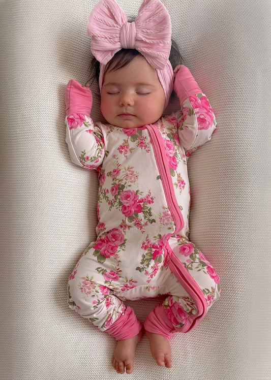 Country Daydream 2-Way Zip Romper