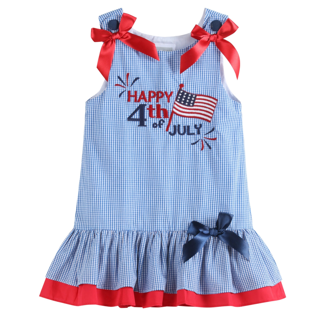 4th of July Ruffle Dress