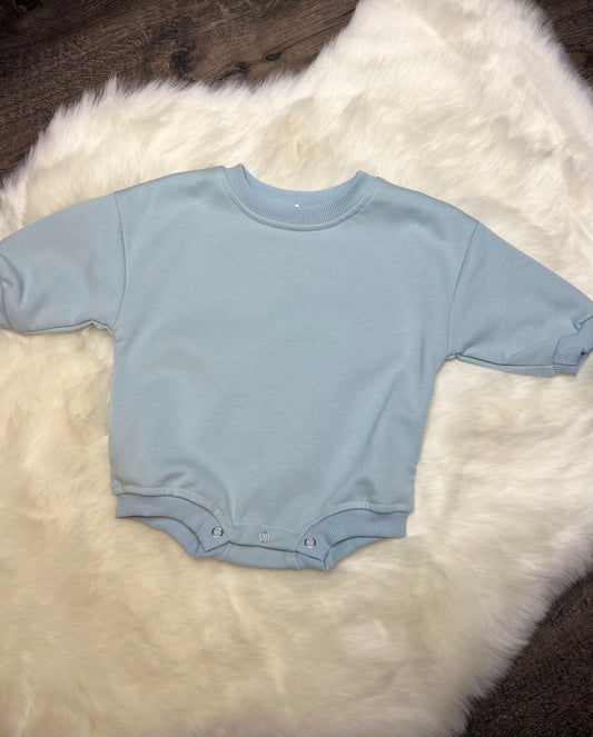 Blue Bubble Romper