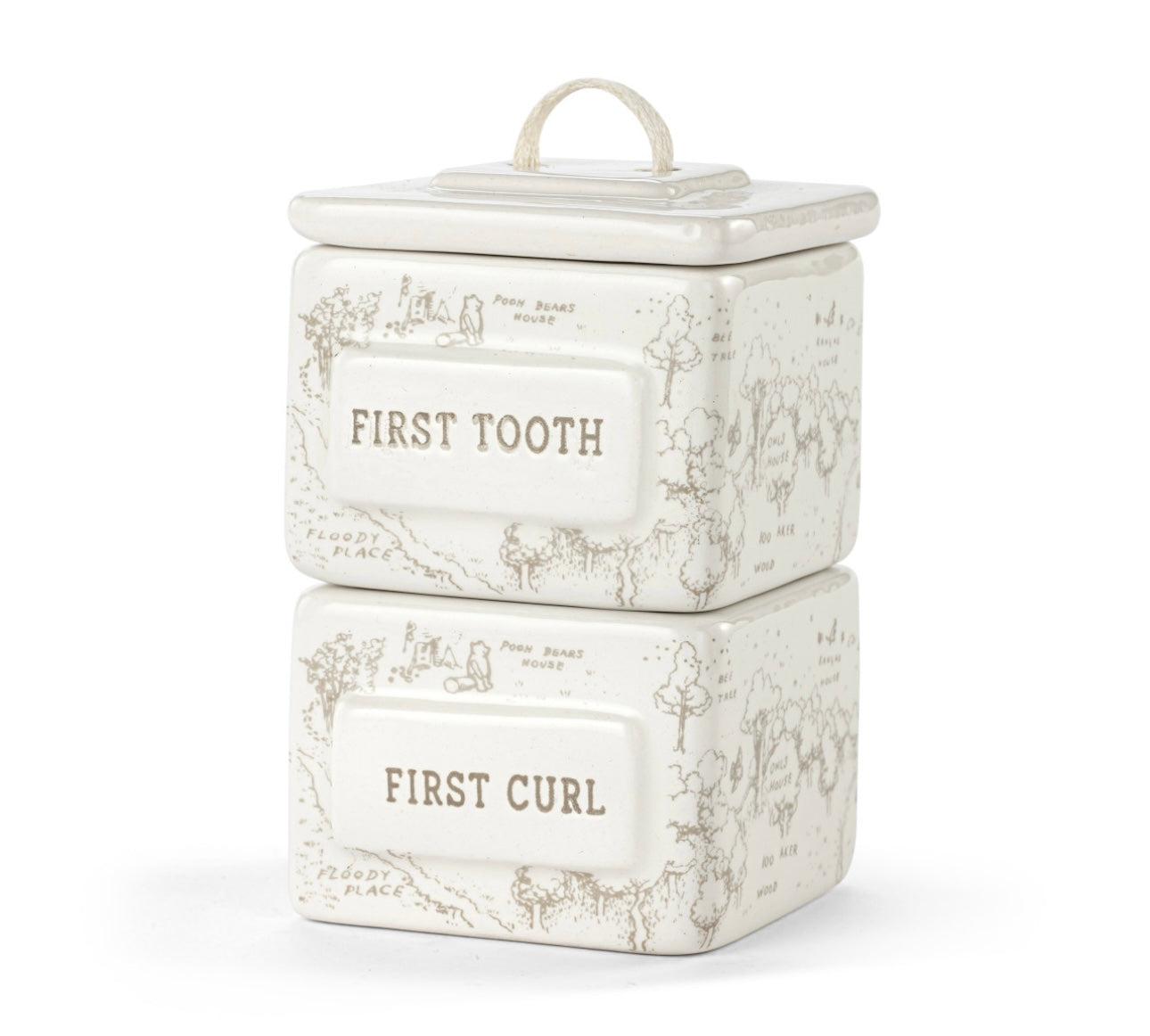 First Tooth and Curl Keepsake Box