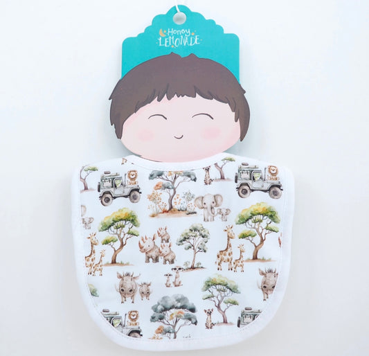 Safari Adventure Baby Bib
