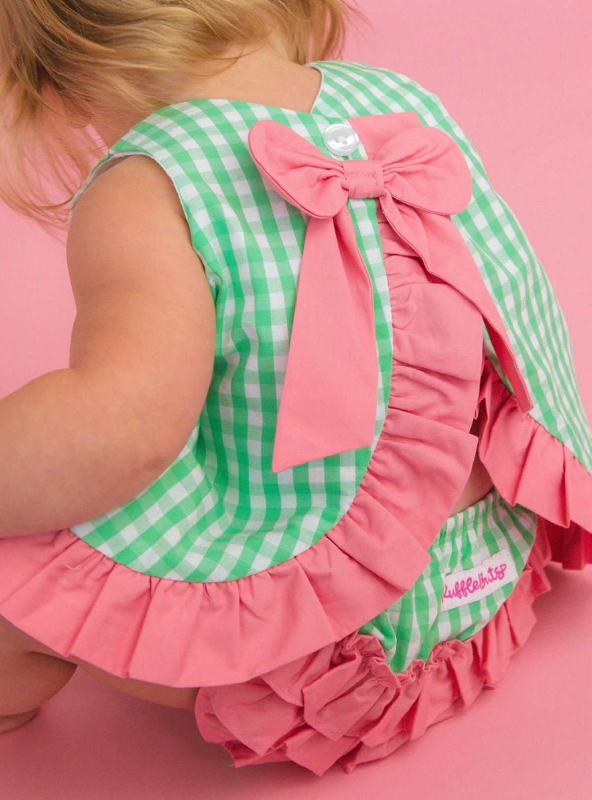 Spring Bud Ruffle Swing Top & Bloomer Set