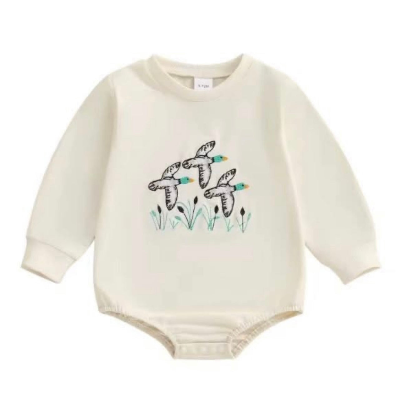 Little Hunter Embroidered Bubble