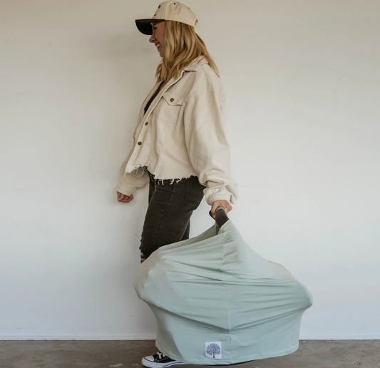 Multi-Use Cover, Sage | Parker Baby Co.
