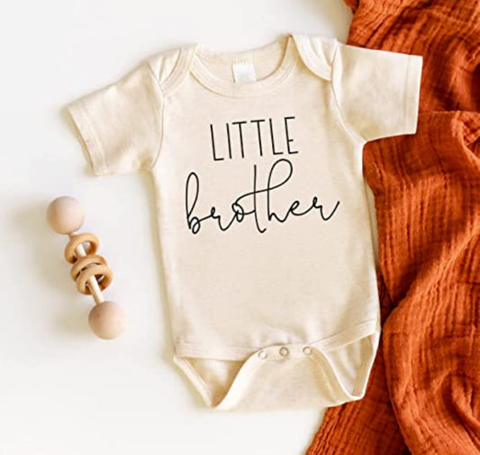 Little Brother Pregnancy Announcement Onesie