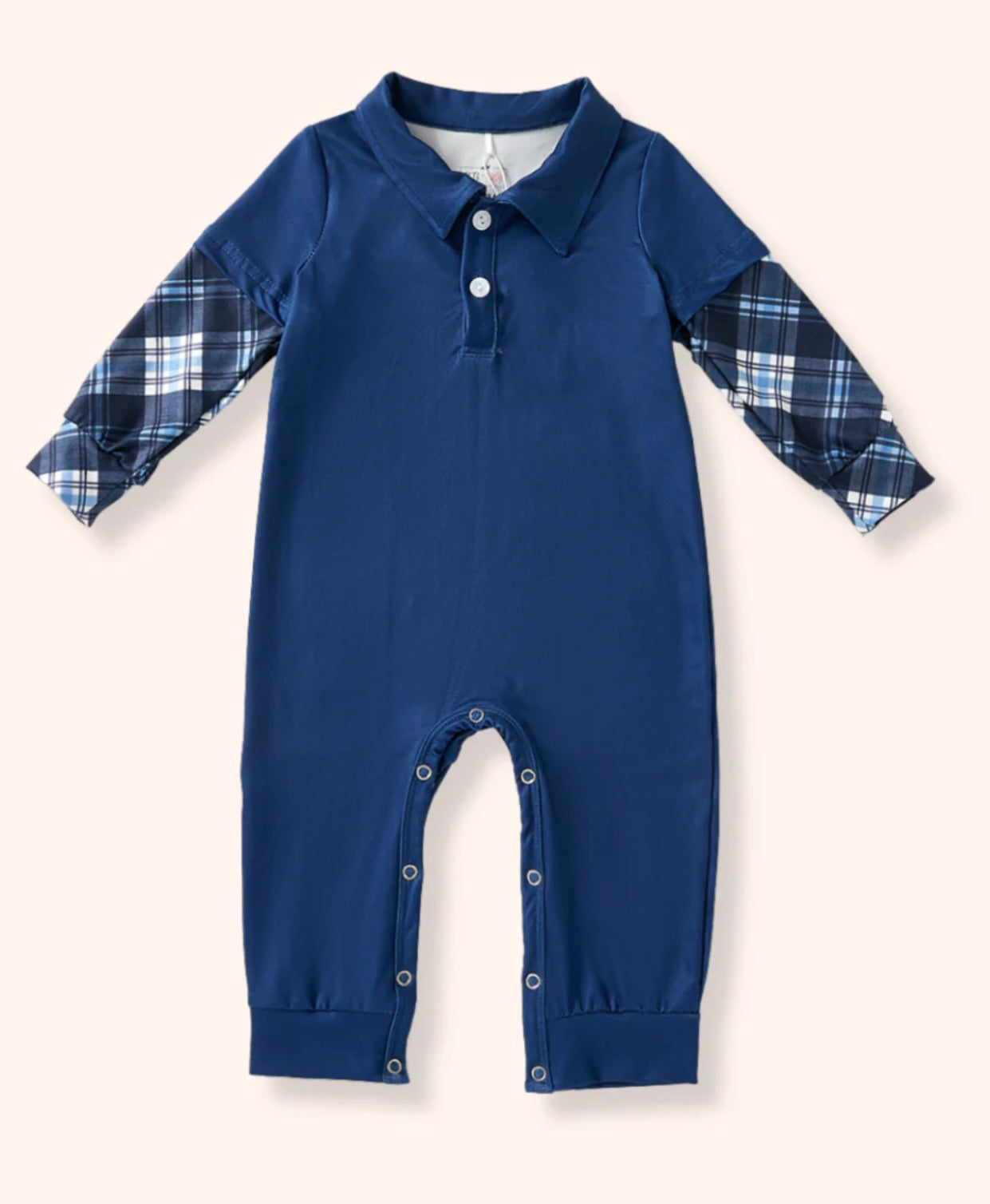 Winterberry Blooms Boy Romper